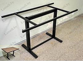 Металлическое подстолье стола серии "Н-2" черное в стиле Лофт. Выбор цвета и размера. Доставка по РБ!