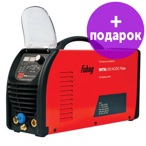 Инвертор сварочный аргонодуговой Fubag INTIG 200 AC/DC PULSE - фото 1 - id-p170048425