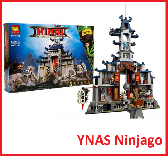 Детский конструктор Ниндзяго Муви Храм Последнего великого оружия Bela 10722 аналог Лего замок сити ninjago