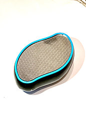 Пилка (терка) для ног лазерная, двусторонняя,синий цвет, фото 2
