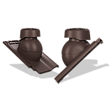 Канализационный вентиляционный выход Wirplast Tile (K85) для керамической черепицы, для ЦПЧ, фото 3