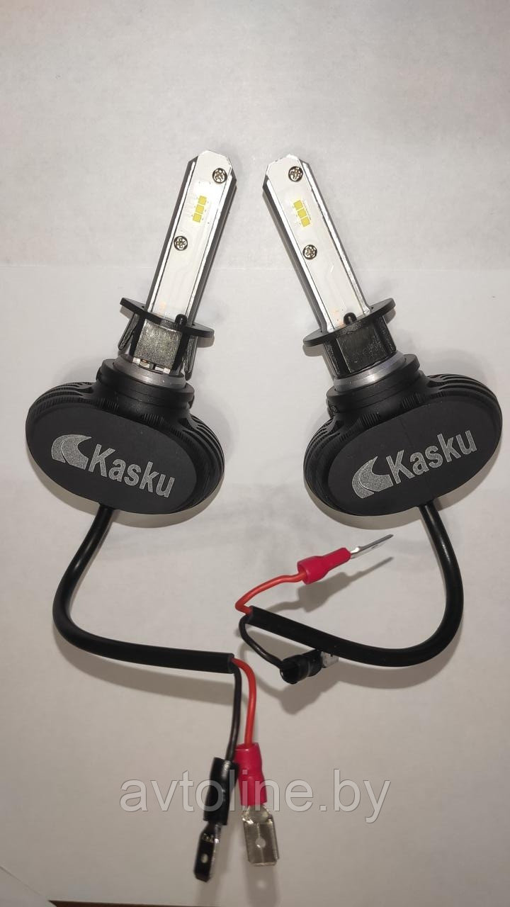 Лампы светодиодные H1 серия S1 6000K (комплект 2шт) H1KASKU