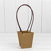 Пакет для цветов 12,5*12*8 "Крафт"