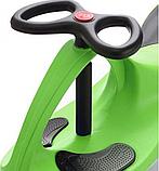 Машинка детская с полиуретановыми колесами зеленая «БИБИКАР», фото 9