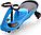 Машинка детская с полиуретановыми колесами синяя «БИБИКАР», фото 4