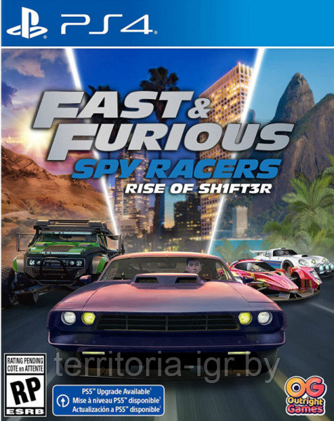 Fast & Furious Spy Racers: Подъем SH1FT3R (Форсаж) PS4 (Русские субтитры)