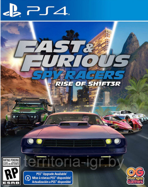 Fast & Furious Spy Racers: Подъем SH1FT3R (Форсаж) PS4 (Русские субтитры) - фото 1 - id-p170077417