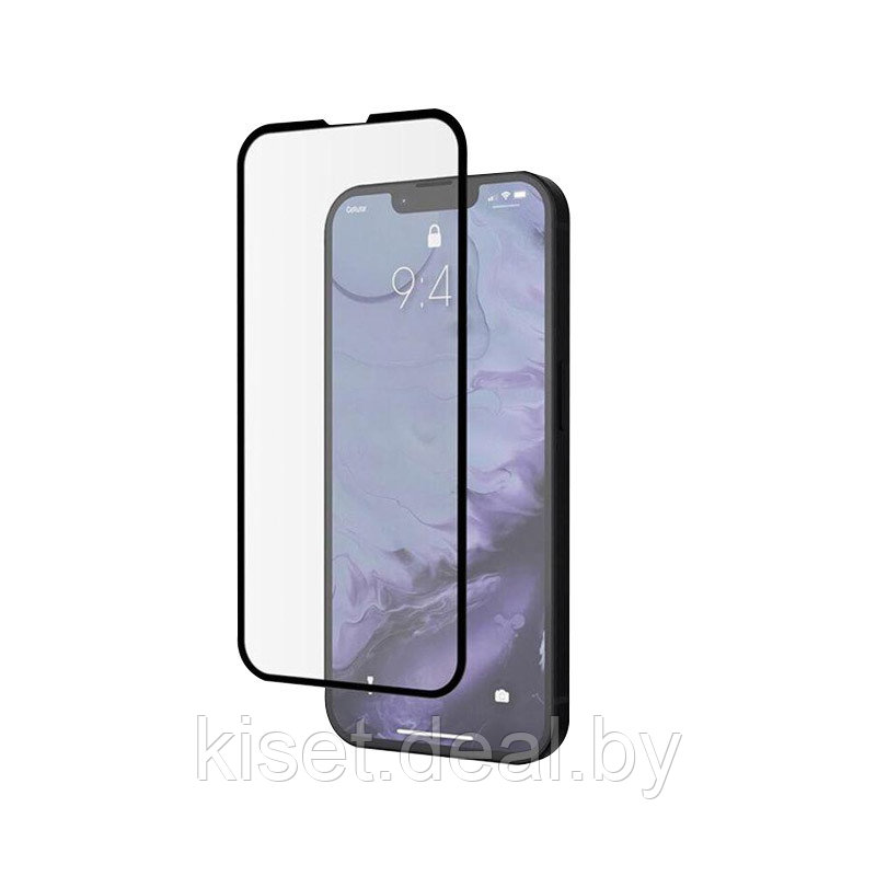 Защитное стекло KST 5D для Apple iPhone 13 Pro Max черное - фото 1 - id-p170072891