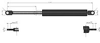 Газовые пружины Suspa 16-2-201-173-А107-В23 F1 (016 25029, 016 24029)