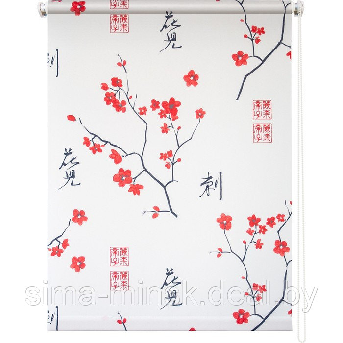 Рулонная штора «Япония», 180 х 175 см, цвет белый - фото 1 - id-p170082905