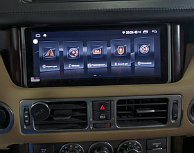 Штатное головное устройство Land Rover Range Rover 2005-2012 DENSO Radiola 4G/LTE Android 10