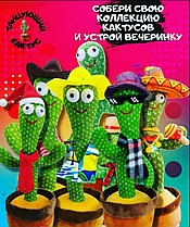 Танцующий Кактус / Музыкальная игрушка / Поющий кактус / Dancing Cactus