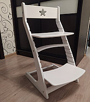 Регулируемый растущий детский стул "Ростик/Rostik" (White)