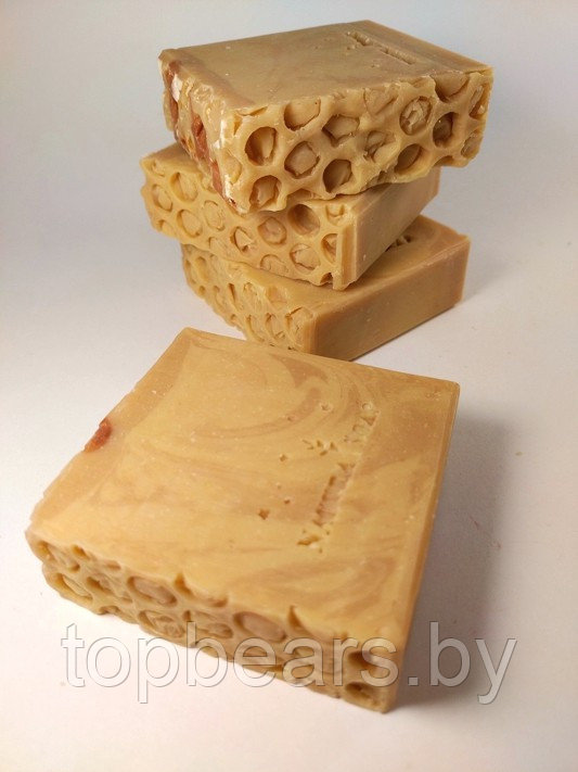 Мыло натуральное Hand Made "Овсянка и мед"