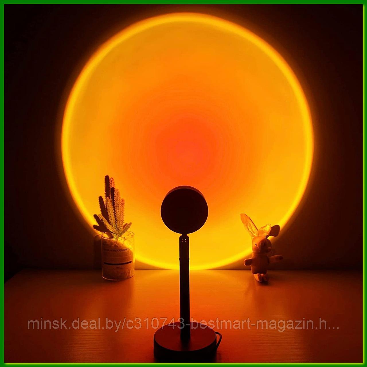 Лампа с проекцией заката | Sunset Lamp - фото 1 - id-p170107103