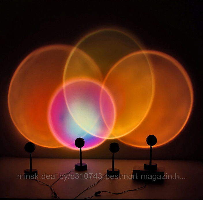 Лампа с проекцией заката | Sunset Lamp - фото 5 - id-p170107103