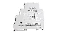 Реле интерфейсное PI6-1P-24VDC, 1CO, 6A(250VAC), 24VDC, LED, моноблок, W=6.2mm