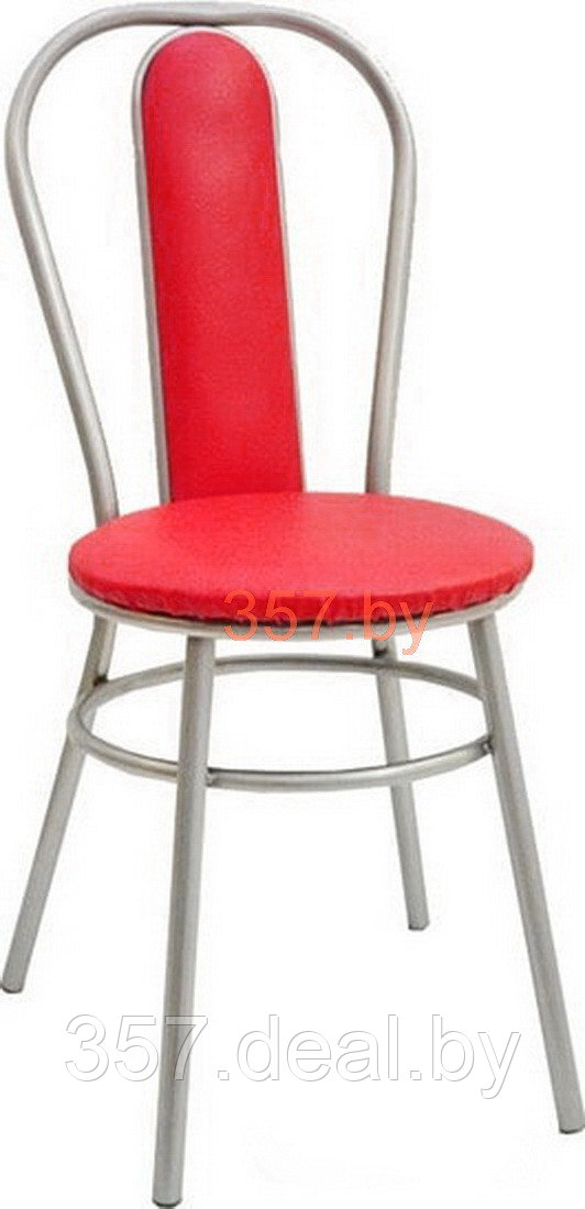 Стул Фабрика стульев Престиж (красный/серебро) - фото 1 - id-p156542033