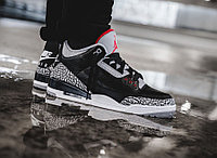 Кроссовки Nike air Jordan 3 retro black cement