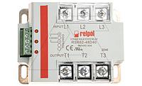 Реле полупроводниковое RSR62-48D40, 3NO, 40A(480VAC), 4_32VDC, с переходом через ноль, теристорный (SCR)