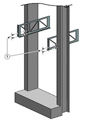 Комплект крепления C9404-RACK-19-KIT=