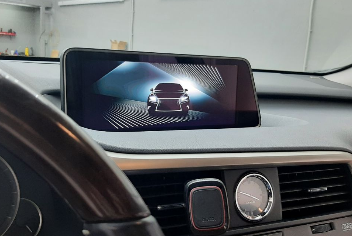 Штатная магнитола Radiola для Lexus RX IV 2019+ на Android 12 (джойстик в виде шайбы) 12.3 экран 8/128gb - фото 2 - id-p170148139