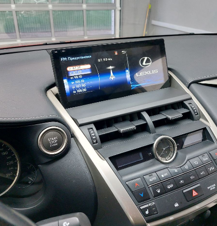 Штатная магнитола Radiola Android 10 для Lexus NX 2017+ экран 10.25" (8/128gb+4g) - фото 5 - id-p170148763