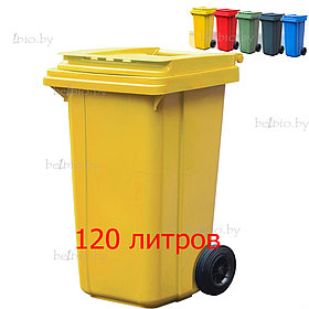 Пластиковый мусорный бак контейнер 50,80 120 л 240 л Скидки. Доставка tsg