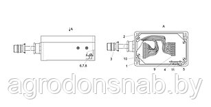 Блок управления питателем КВС-2-0701800-01