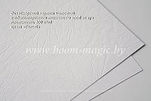 20-003 картон с односторонним тиснением "под кожу", цвет "белый", плотность 300 г/м2, формат А4
