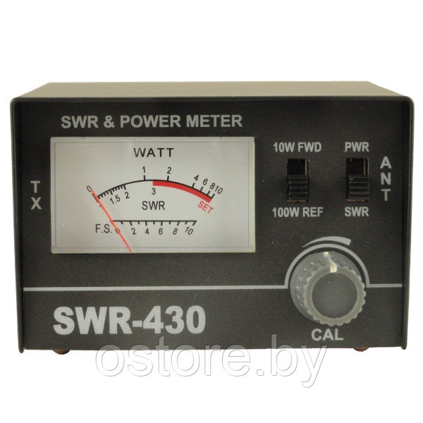 Optim SWR-430 КСВ-метр 24-30 МГц (27 мгц) 100 W. Измеритель мощности и ксв - фото 1 - id-p170165208