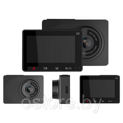 Автомобильный видеорегистратор YI Smart Dash Camera FullHD DVR Cam Black (Уценка)
