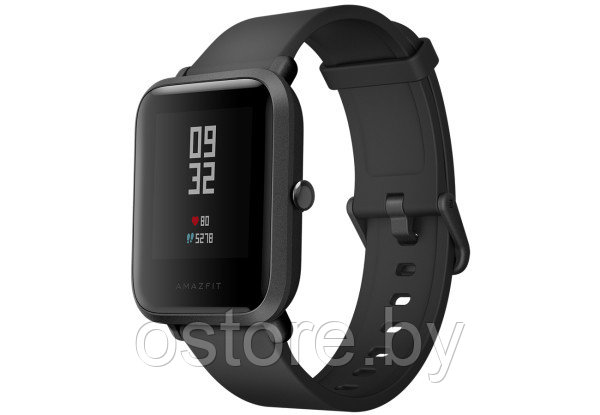 Умные часы Xiaomi Amazfit Bip Black Global Version - фото 1 - id-p170165231