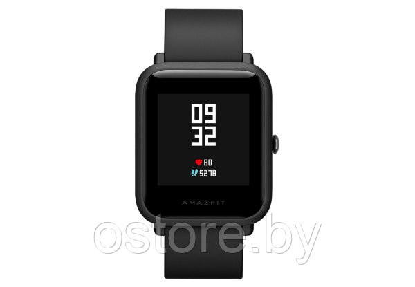 Умные часы Xiaomi Amazfit Bip Black Global Version - фото 4 - id-p170165231