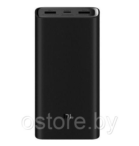 Аккумулятор внешний Xiaomi Mi Power Bank 3 Pro PLM07ZM 20000 mAh черный - фото 1 - id-p170165389