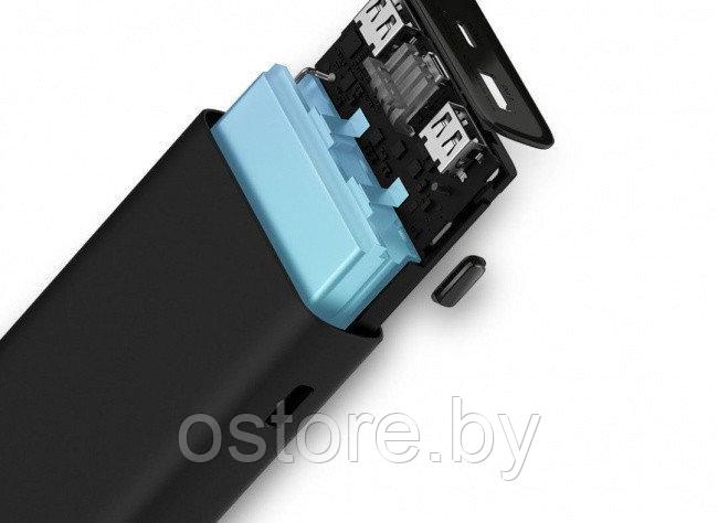 Аккумулятор внешний Xiaomi Mi Power Bank 3 Pro PLM07ZM 20000 mAh черный - фото 2 - id-p170165389