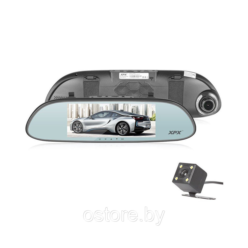 Автомобильный видеорегистратор-зеркало XPX ZX858 Android Навигация - фото 3 - id-p170165464