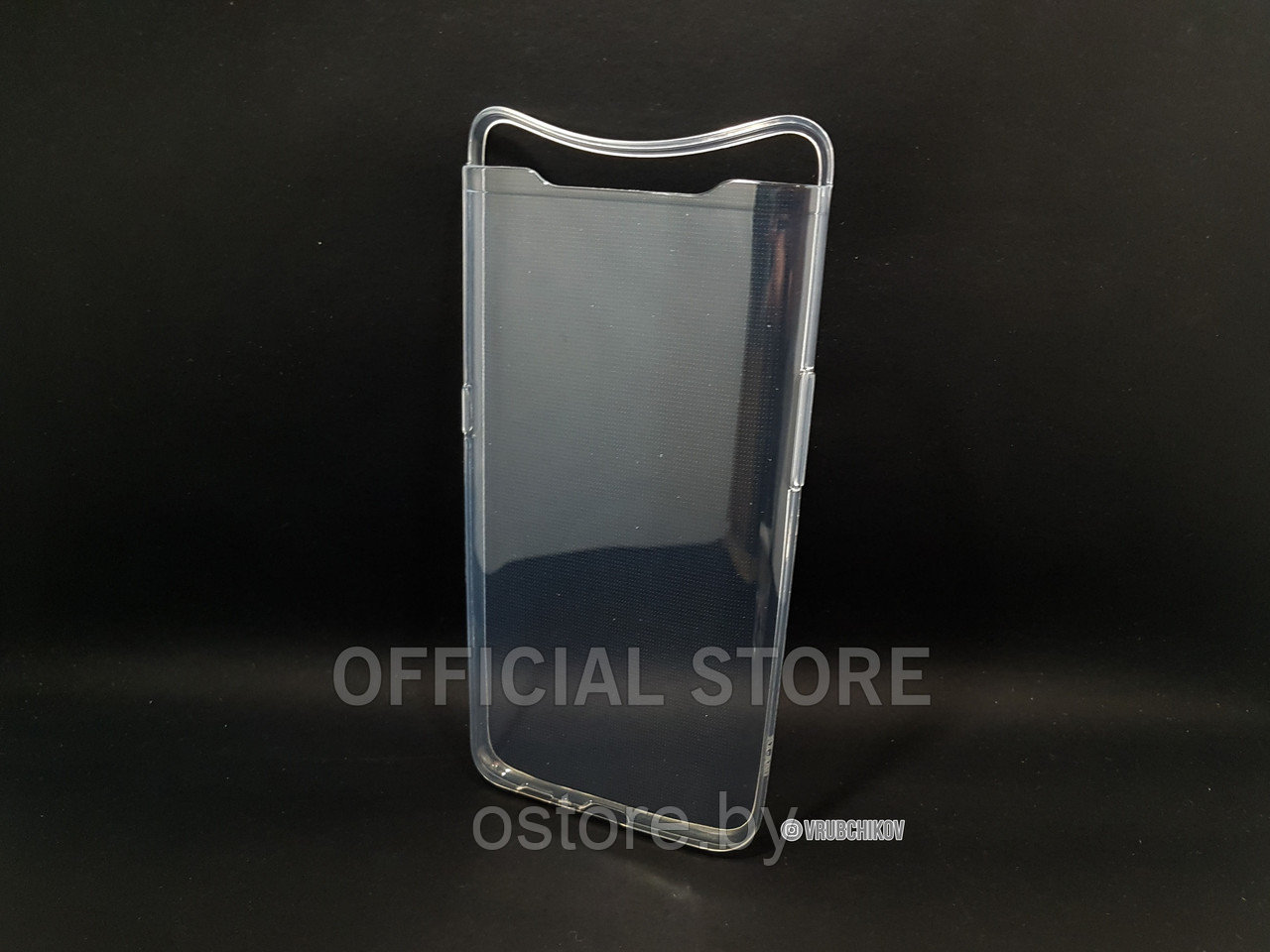 Чехол-накладка для Samsung Galaxy A80 / A90 (силикон) прозный - фото 1 - id-p170165524