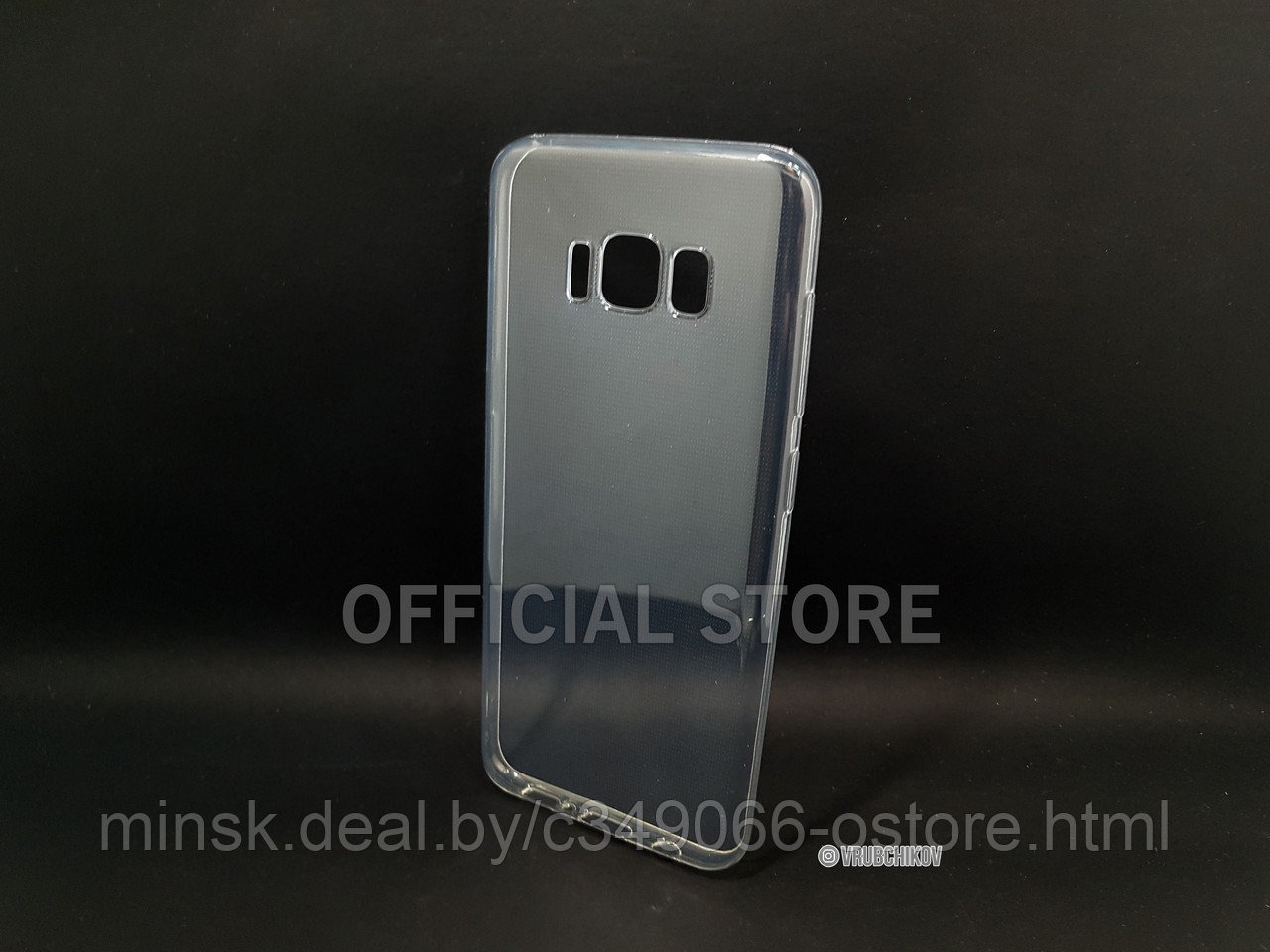 Чехол-накладка для Samsung Galaxy S8 (силикон) прозрачный