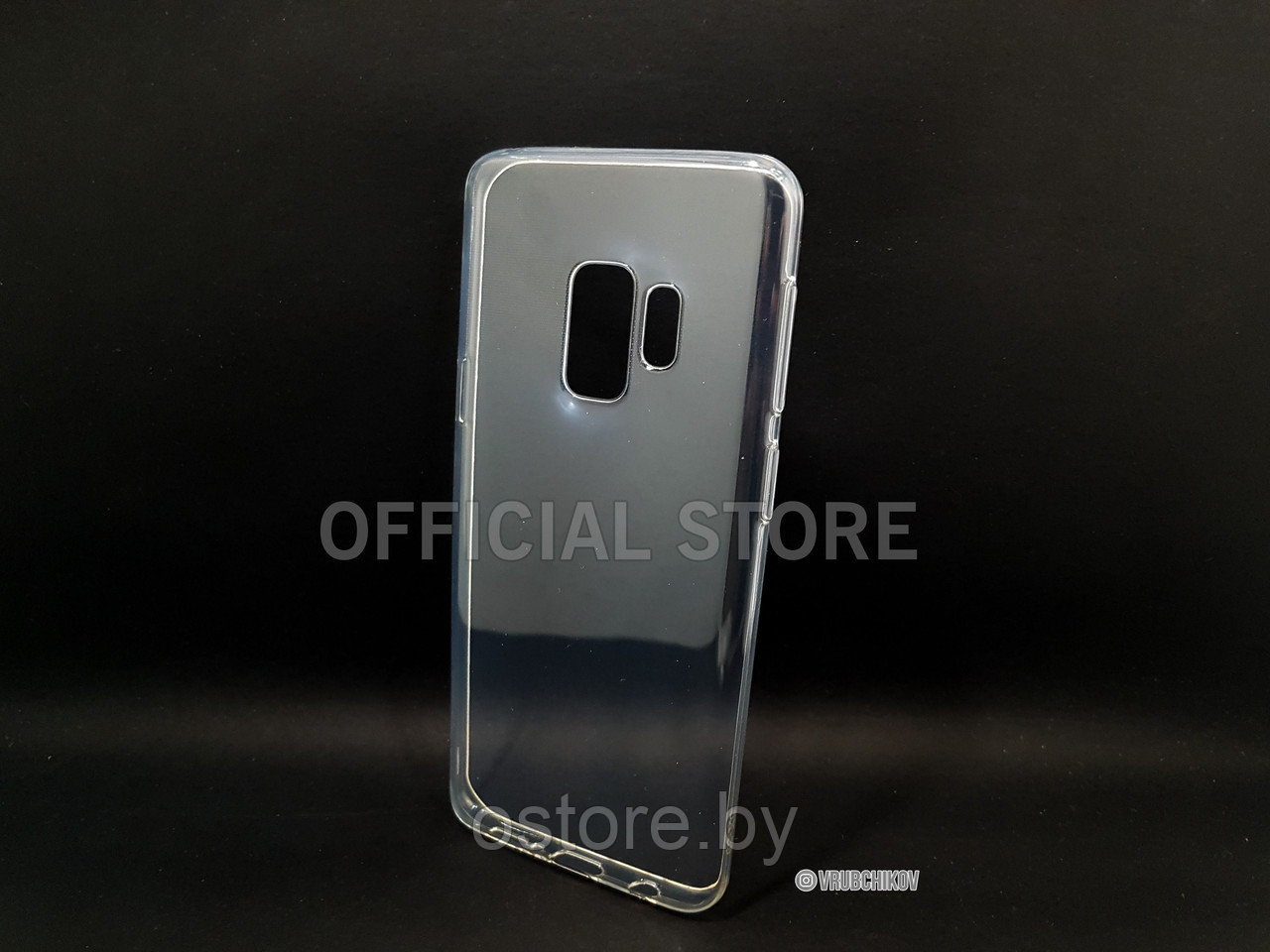 Силиконовый чехол прозрачный для Samsung Galaxy S9 - фото 1 - id-p170165529