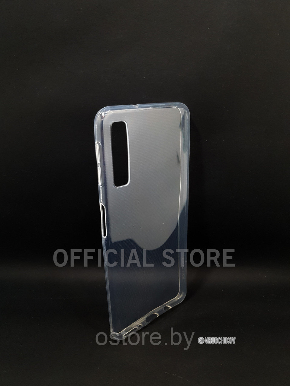 Силиконовый чехол для Samsung Galaxy A7 2018 (A750) прозрачный - фото 2 - id-p170165530