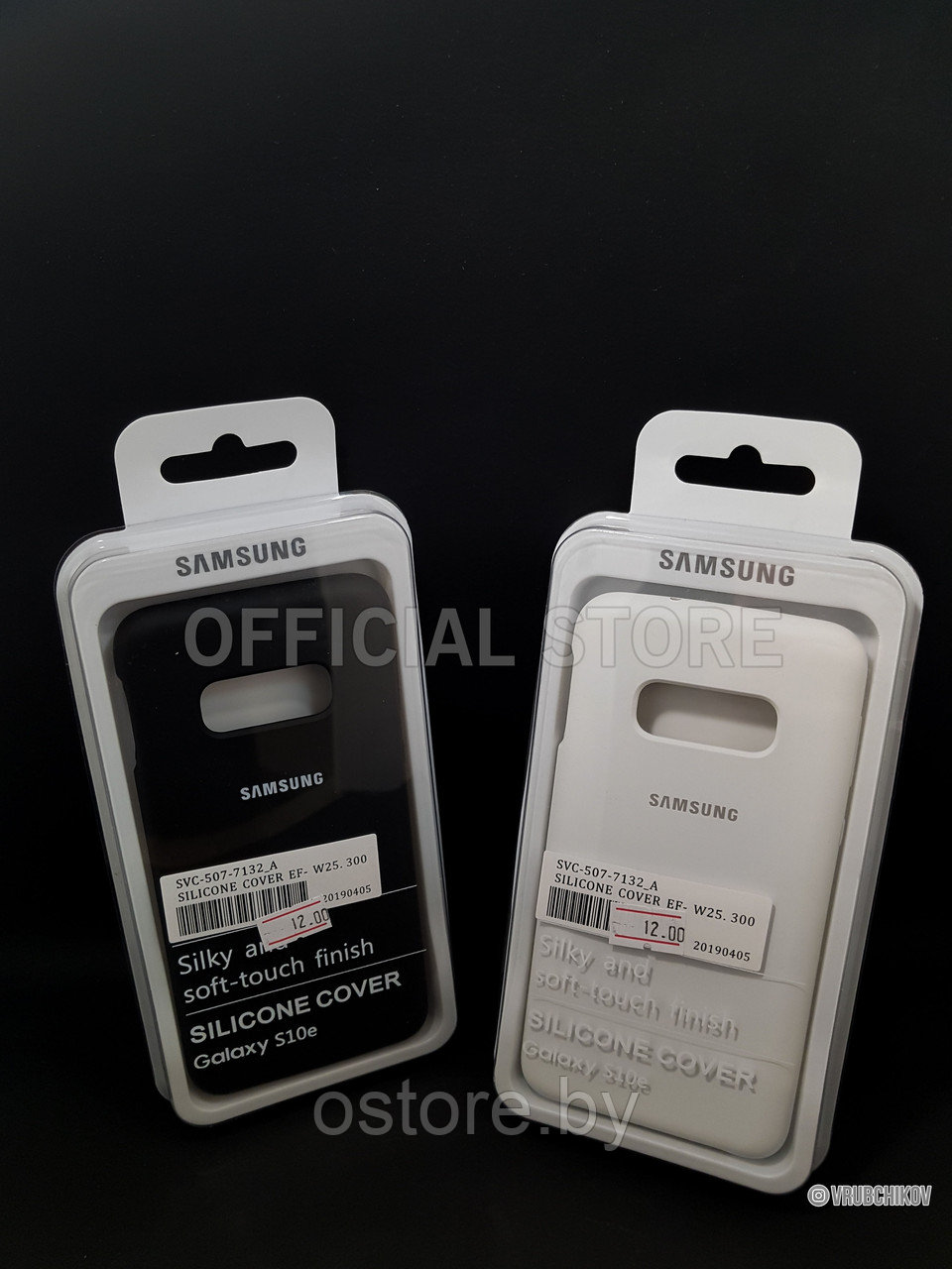 Чехол для Samsung Galaxy S10e силиконовый (черный) - фото 2 - id-p170165532