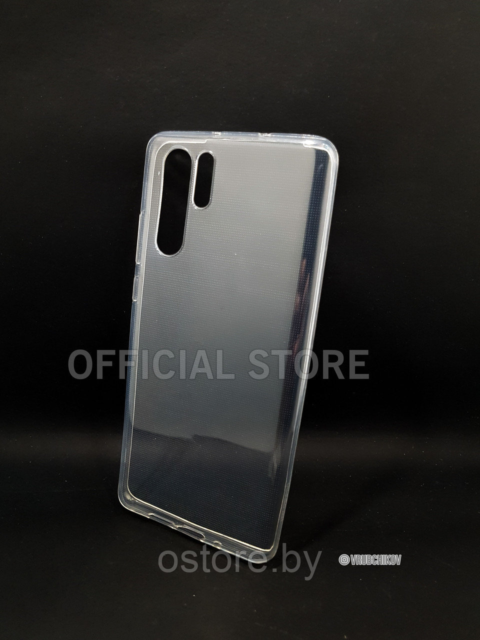 Силиконовый чехол для Huawei P30 Pro, бампер прозрачный - фото 1 - id-p170165551