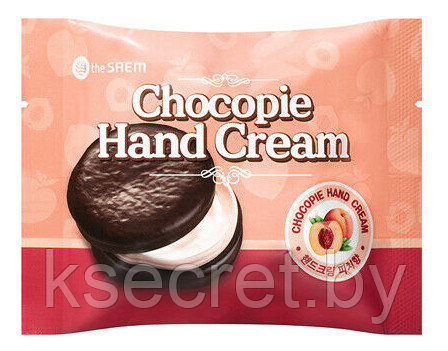 The Saem Hand C Крем для рук с персиком Chocopie Hand Cream Peach 35мл - фото 1 - id-p170165610