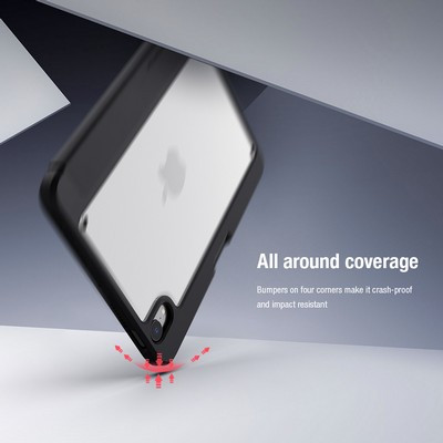 Полиуретановый чехол Nillkin Bevel Leather Case Черный для Apple iPad Mini 6 (2021) - фото 6 - id-p170165716