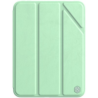 Полиуретановый чехол Nillkin Bevel Leather Case Мятный для Apple iPad Mini 6 (2021) - фото 1 - id-p170165718
