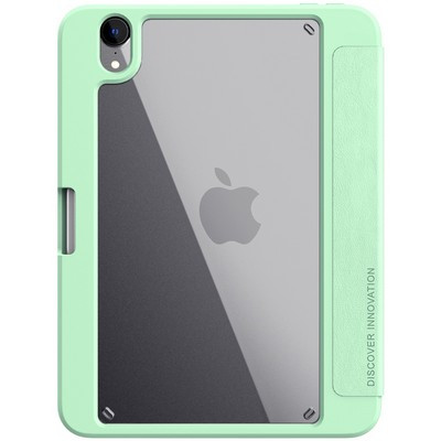 Полиуретановый чехол Nillkin Bevel Leather Case Мятный для Apple iPad Mini 6 (2021) - фото 2 - id-p170165718