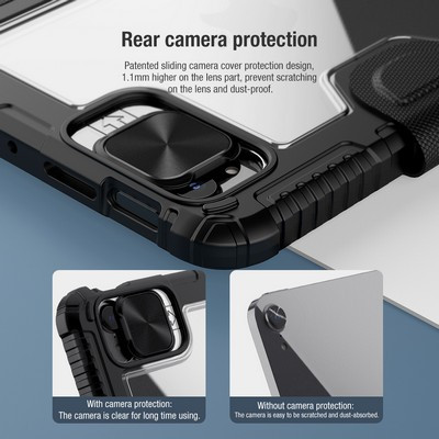Защитный чехол Nillkin Bumper Leather Case Pro Черный для Apple iPad Mini 6 (2021) - фото 4 - id-p170165720