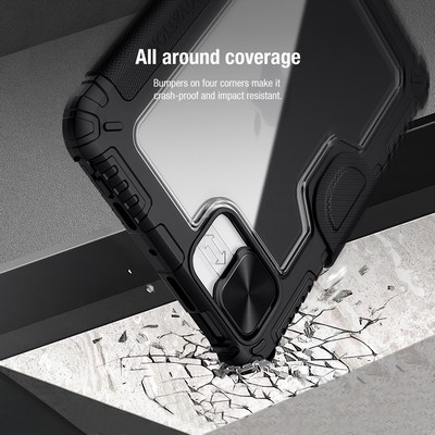 Защитный чехол Nillkin Bumper Leather Case Pro Черный для Apple iPad Mini 6 (2021) - фото 5 - id-p170165720