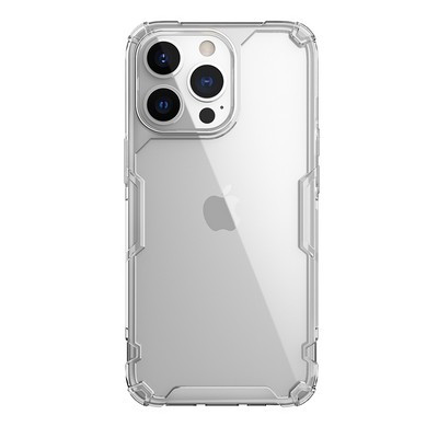 Силиконовый чехол Nillkin Nature TPU Pro Case Прозрачный для Apple iPhone 13 Pro - фото 1 - id-p170165776